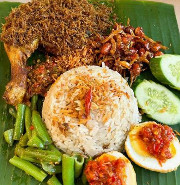 Nasi Prang Ayam Goreng Lengkuas