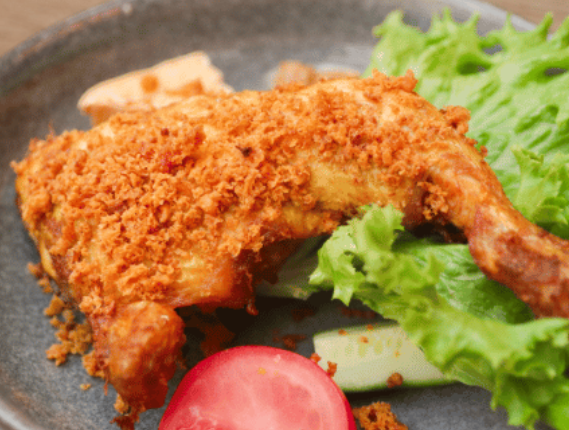 Crispy Flakes Fried Chicken (Ayam Kremes)