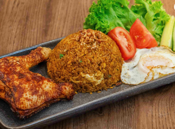 Fried Rice with Signature Fried Chicken