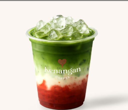 Ice Strawberry Matcha