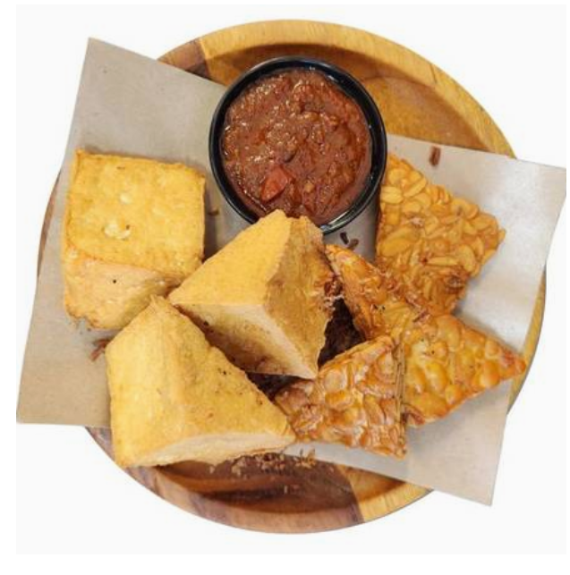 Tempe & Tahu with sambal