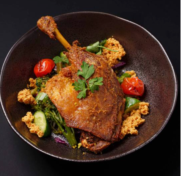 Deep fried duck/Bebek Goreng