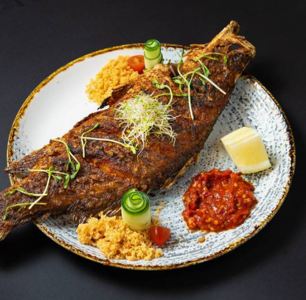 Ikan Bakar Jimbaran (GRILLED BARRAMUNDI)