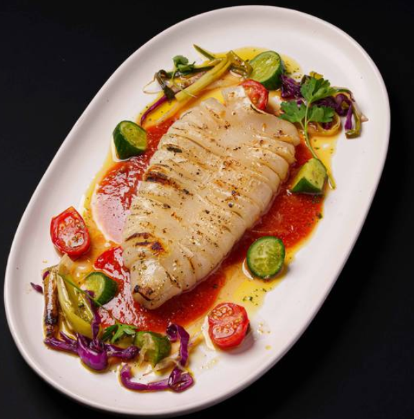 Cumi Sauce Padang | Stir fried Squid with 3 flavours sauce