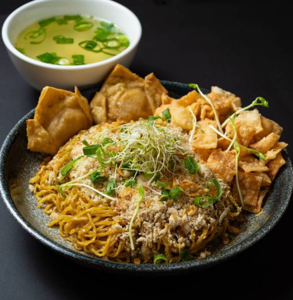 Mie Enak Yamin (Sweet Soy) | Dry Noodles w/Soup