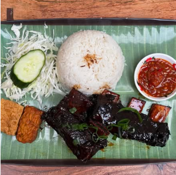 Iga Bakar Sapi Penyet