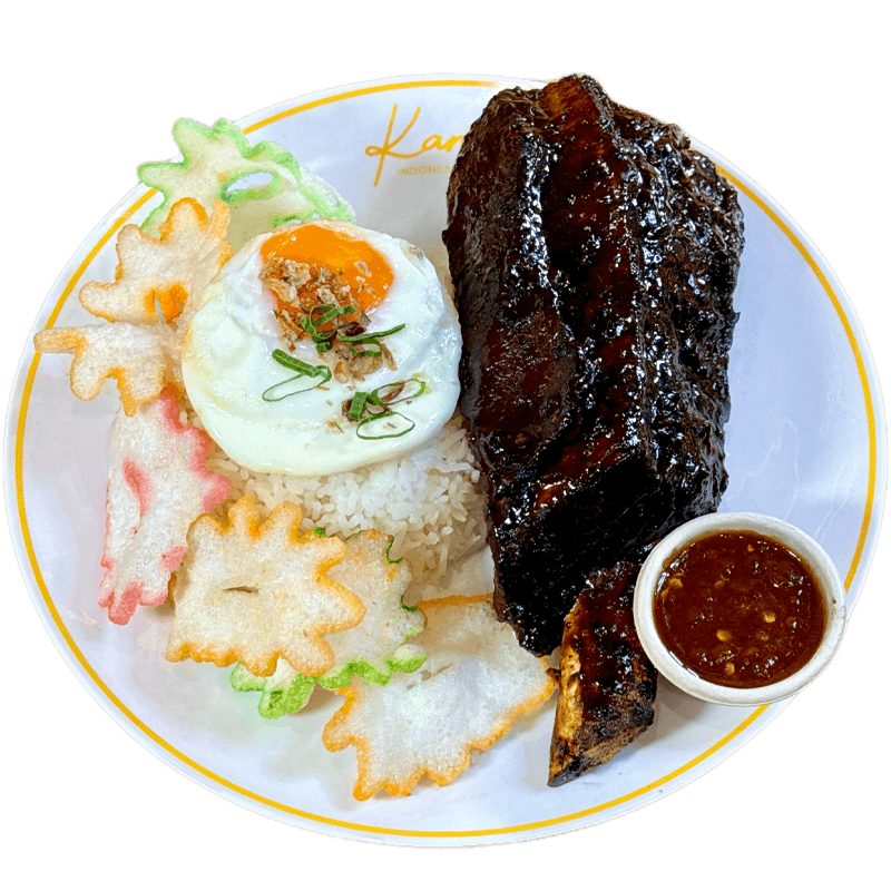 Nasi Iga Sapi Panggang Kantin