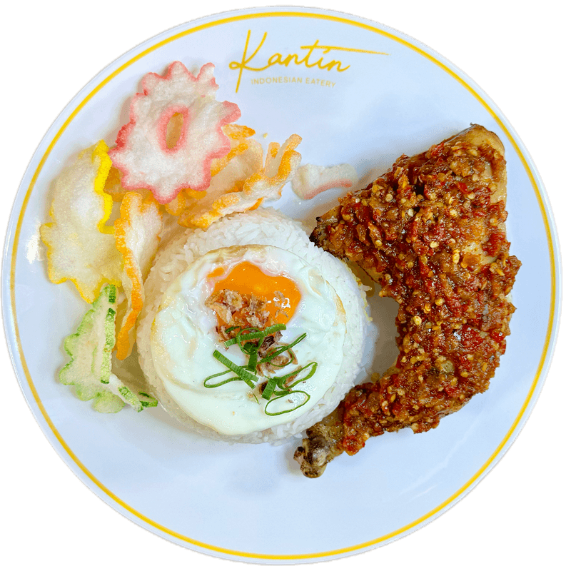 Nasi Ayam Bakar Rica (GF)