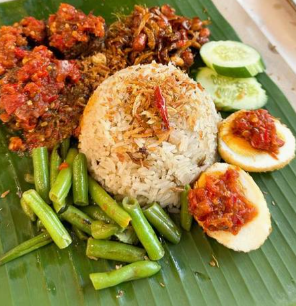 Nasi Prang Beef Balado