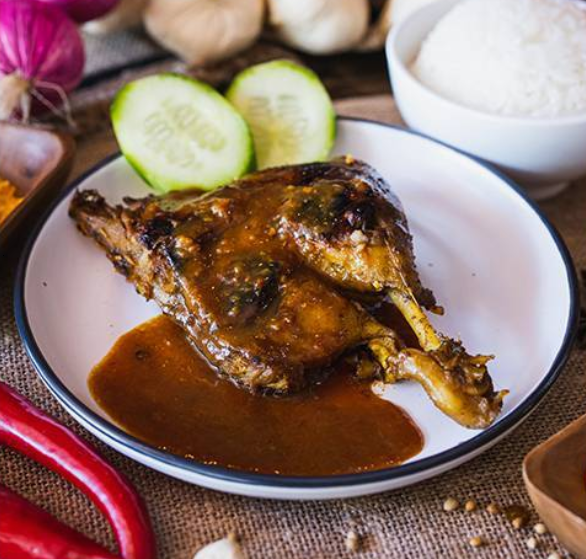 Special Grilled Duck with Rujak Sauce