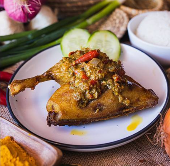 Fried Duck with Betutu Chilli Sauce