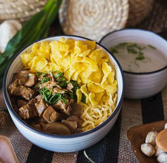 Spicy Mushroom Chicken Noodle