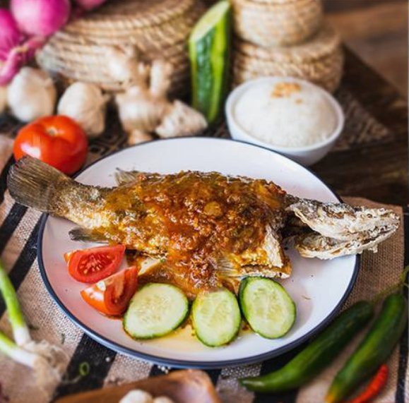 Fish with Balinese Sauce