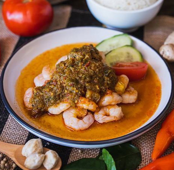 Fried Prawn with Manado Chilli Sauce