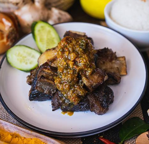 Beef Ribs with Manado Chilli Sauce
