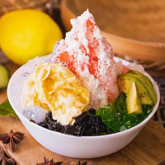 Combination Ice with Durian