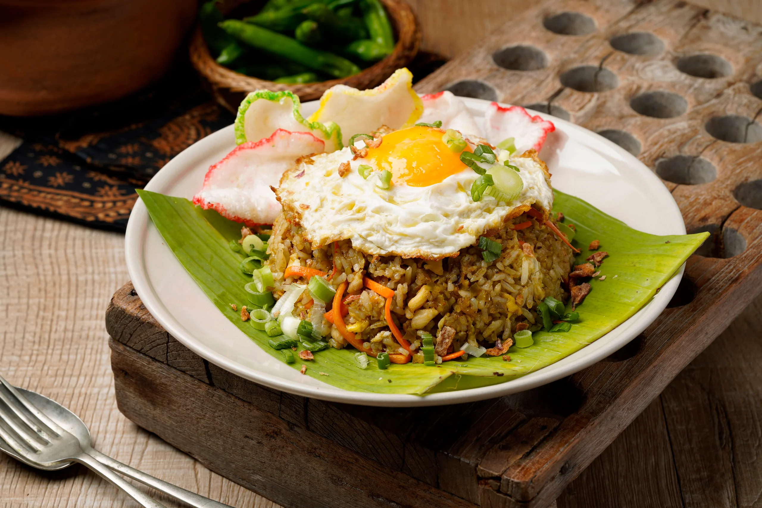G.4. NASI GORENG AYAM CABE IJO (Spicy)
