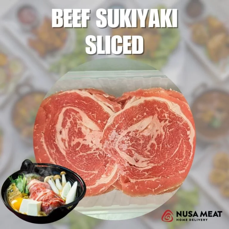 BEEF SUKIYAKI SLICED/KG