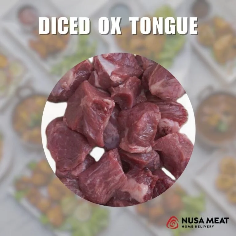 DICED OX TONGUE/KG
