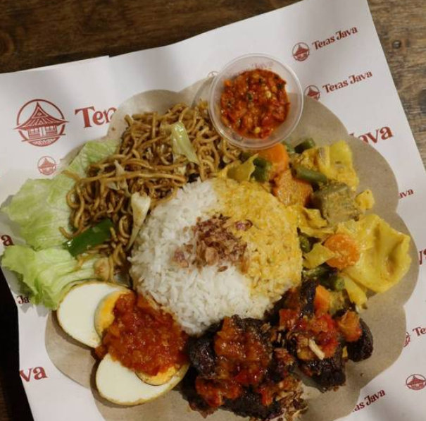 Rice Warteg Dendeng Balado