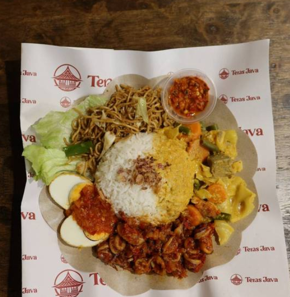 Rice Warteg Squid Balado