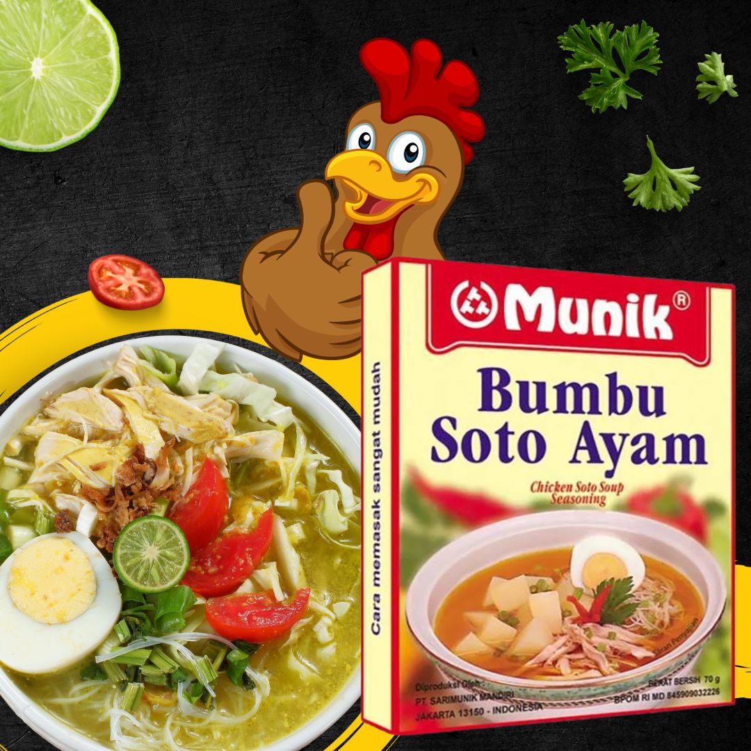 Munik – Bumbu Soto Ayam 70 Grams