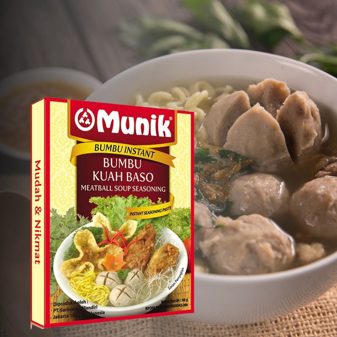 Munik – Bumbu Kuah Baso 58 Grams