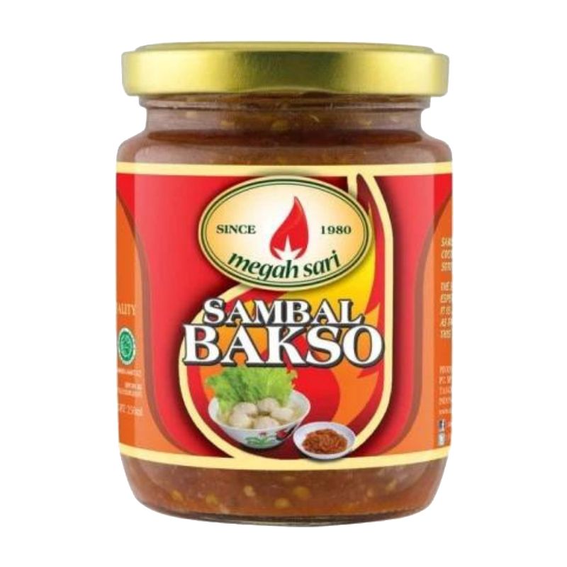 Megah Sari – Sambal Bakso Extra Hot 250 ML