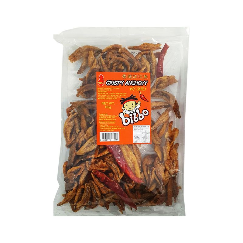 Hulu – Crispy Anchovy With Chili 110 Grams