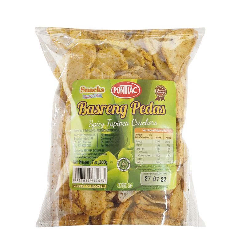 Pontiac – Basreng Pedas 200 Grams