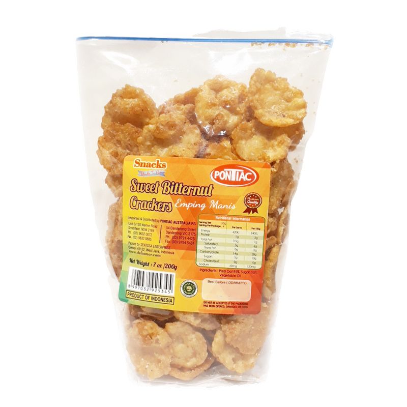 Pontiac – Sweet Bitternut Crackers 200 Grams