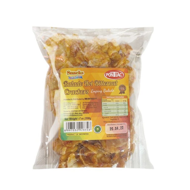 Pontiac – Balado Hot Bitternut Crackers 200 Grams