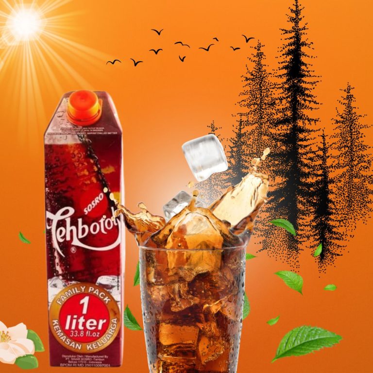 Sosro – Teh Botol Jasmine Tea Drink Original 1 LT