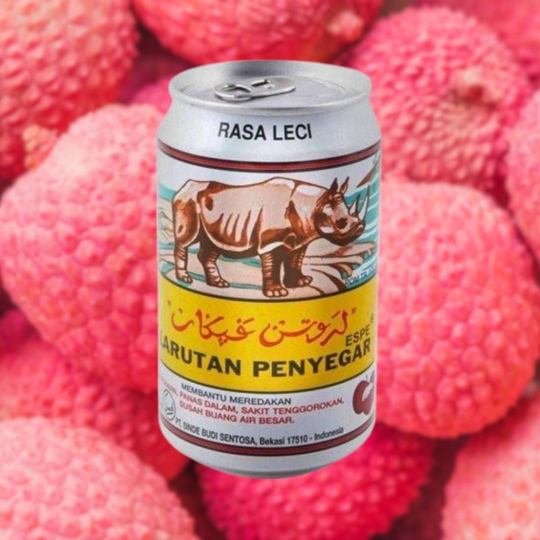 Badak – Larutan Penyegar Lychee Flavour 320 ML