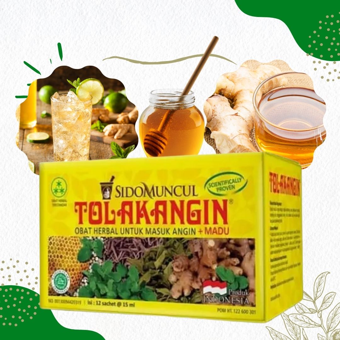 Sidomuncul – Tolak Angin Masuk Angin + Madu 15 ML