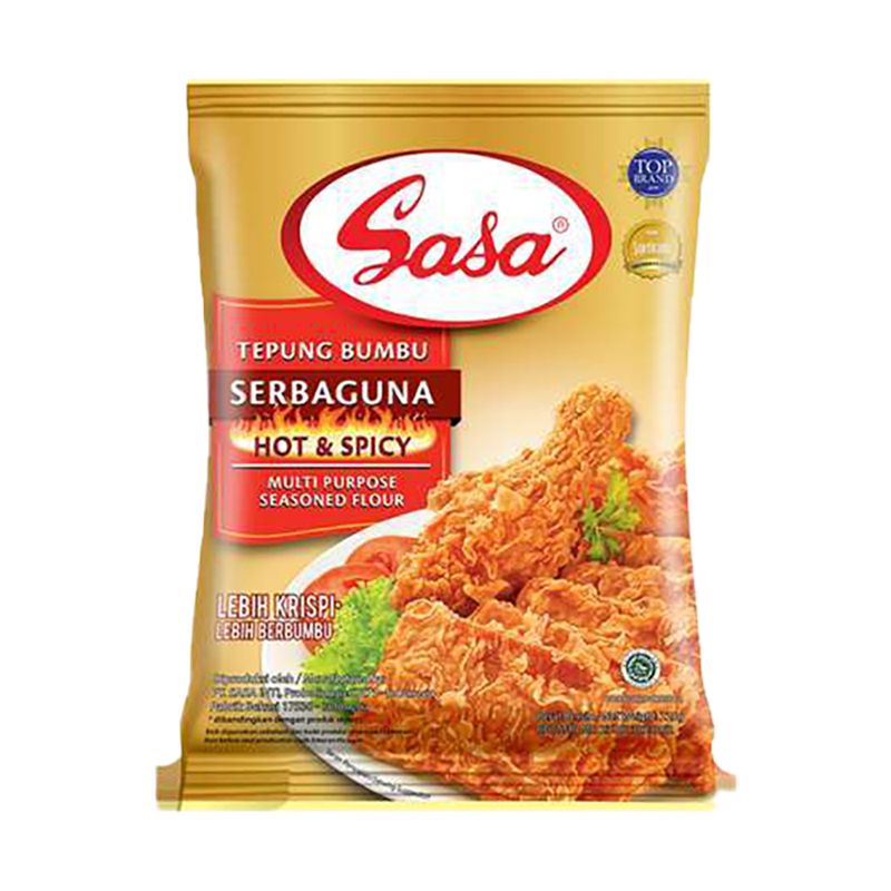 Sasa – Tepung Bumbu Serba Guna Hot & Spicy 225 Grams