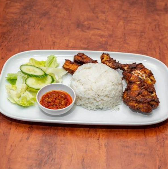 Nasi Ayam Penyet