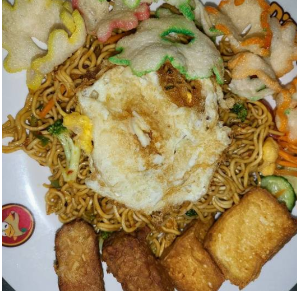 Mee Goreng Vegetarian (V)