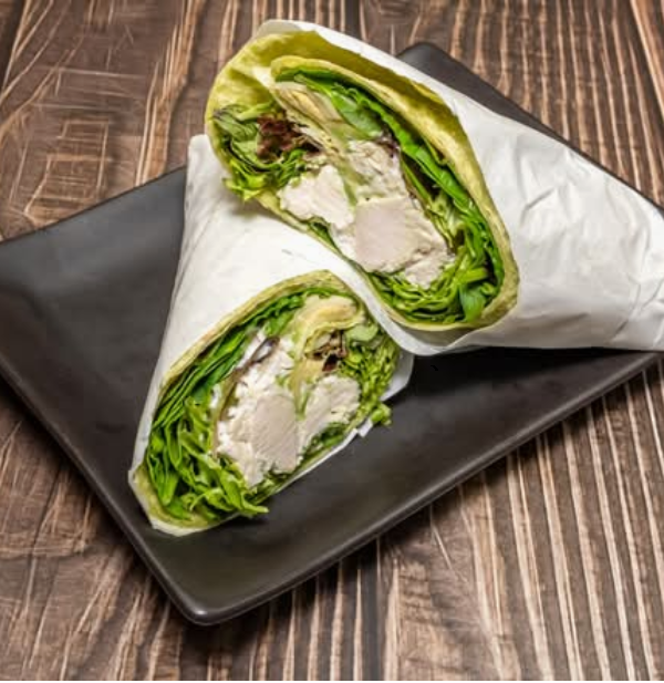 Chicken Mayo, salad avocado and cheese Wrap
