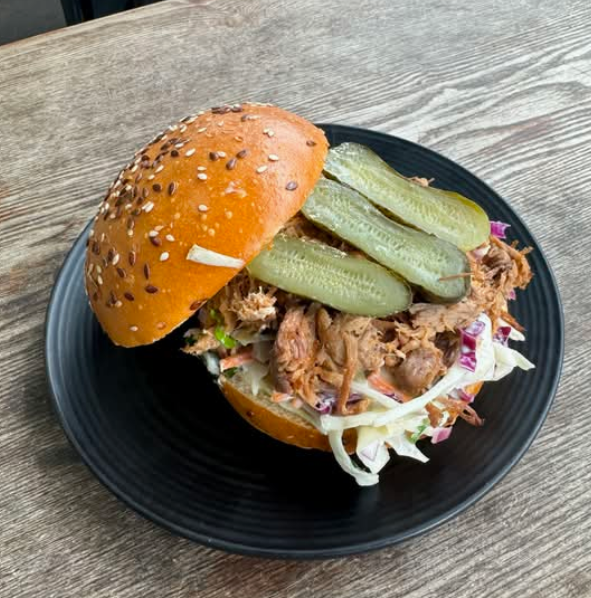 Pulled Pork Brioche Burger
