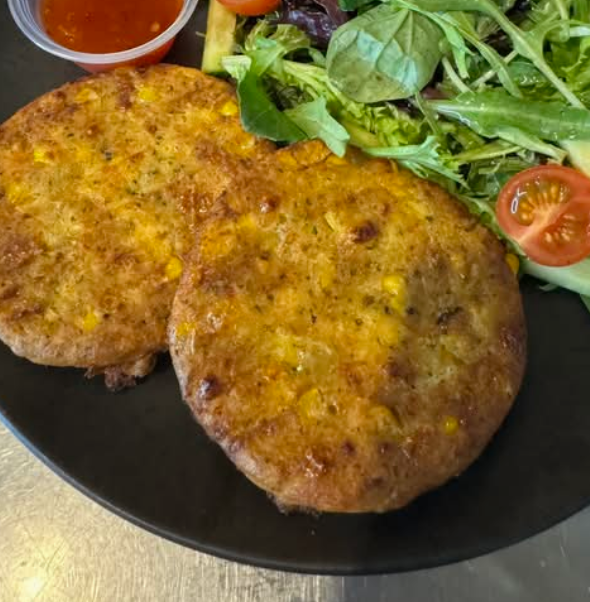 Grilled Corn Fritters