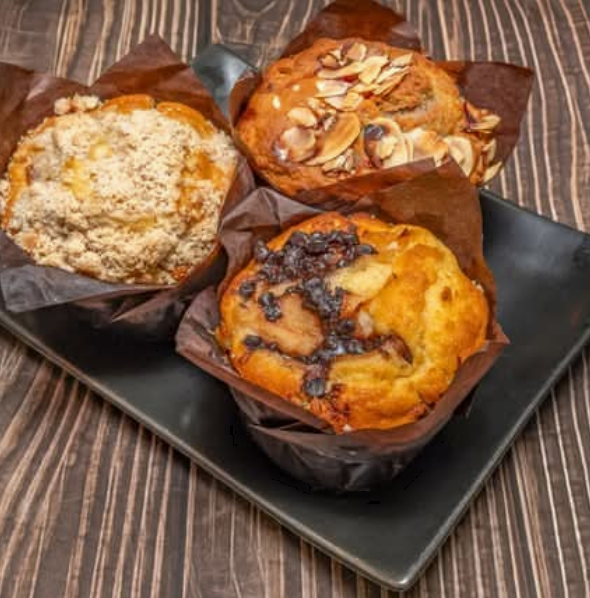 Chocolate and Pear Muffin