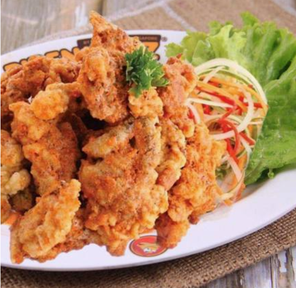 Salted Egg Softshell Crabs