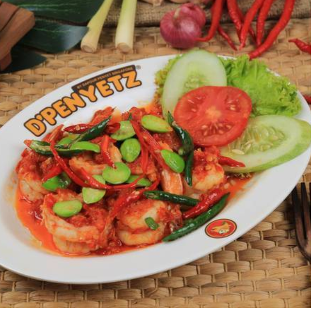 Chilli Prawns with Stinky Beans