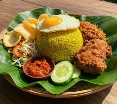 Turmeric-flavored cone rice - mini