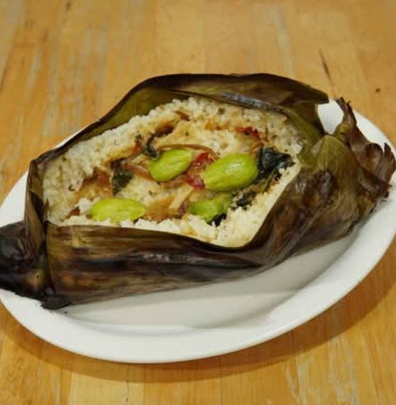 Nasi Bakar Teri