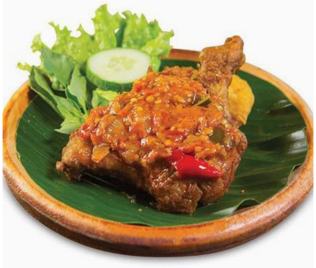 Ayam Penyet Balado