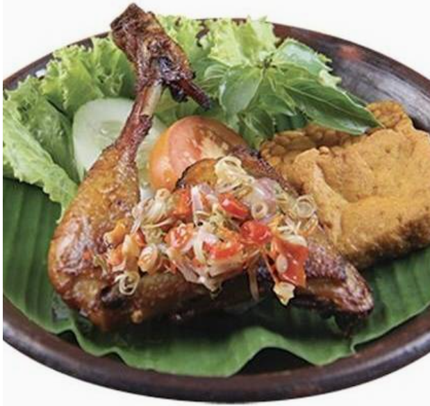 Ayam Penyet Sambal Matah (NEW)